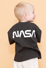 Load image into Gallery viewer, boxy tee - NASA on carbon