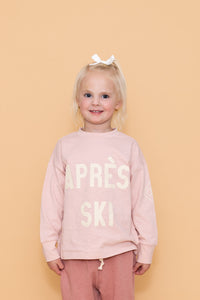 boxy long sleeve tee - apres ski - panoramic