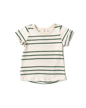 Load image into Gallery viewer, basic tee - triple stripe on golf green