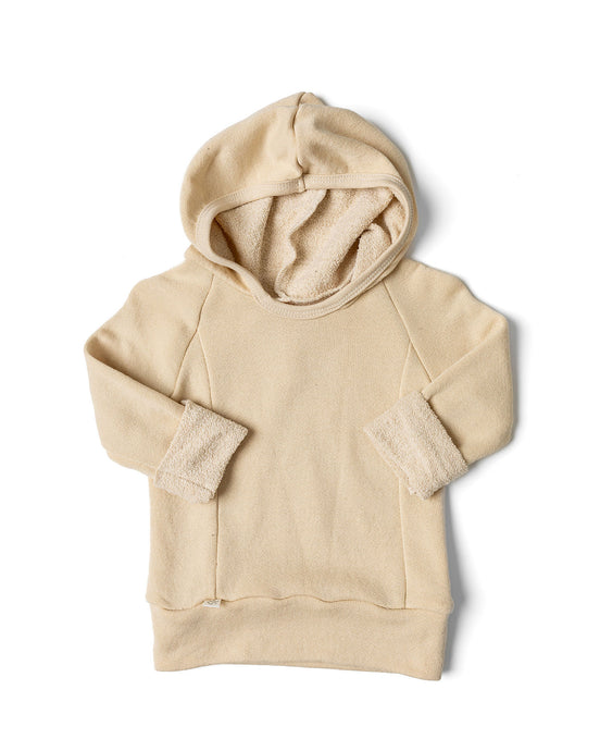 beach hoodie - beige