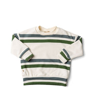 Load image into Gallery viewer, boxy sweatshirt - double stripe