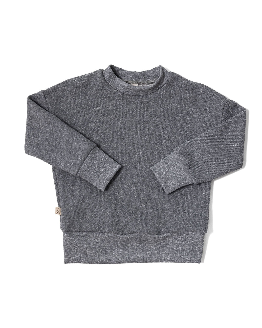 boxy sweatshirt - heather gray