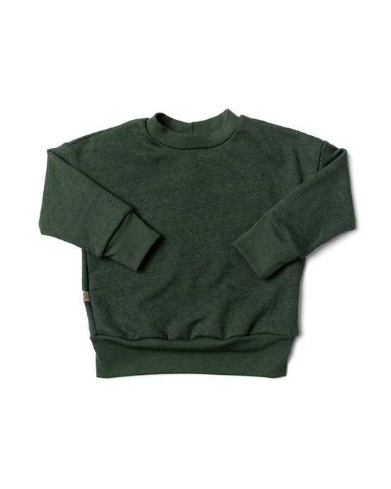 boxy sweatshirt - ivy