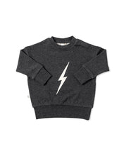 Load image into Gallery viewer, boxy sweatshirts - lightning on blacktop