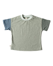 Load image into Gallery viewer, boxy tee - basil and mineral