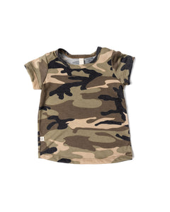 basic tee - camoflauge