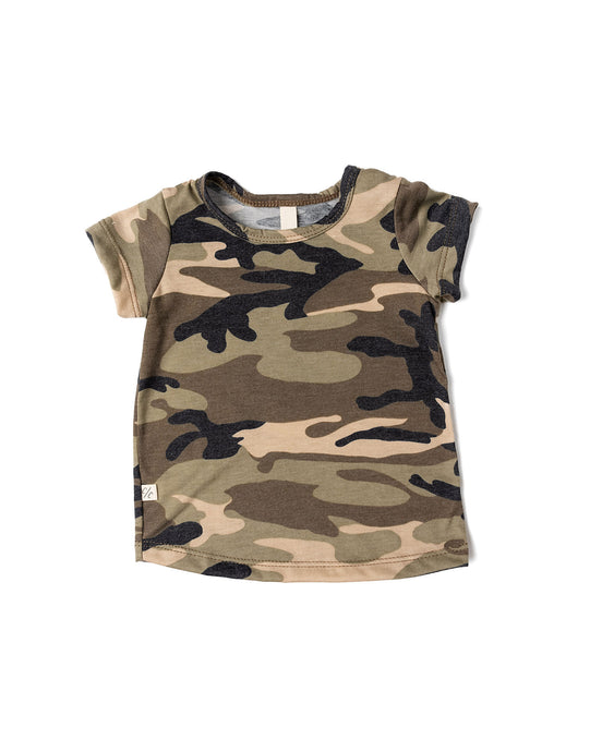 basic tee - camoflauge