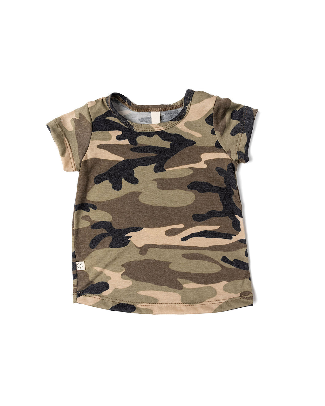 basic tee - camoflauge