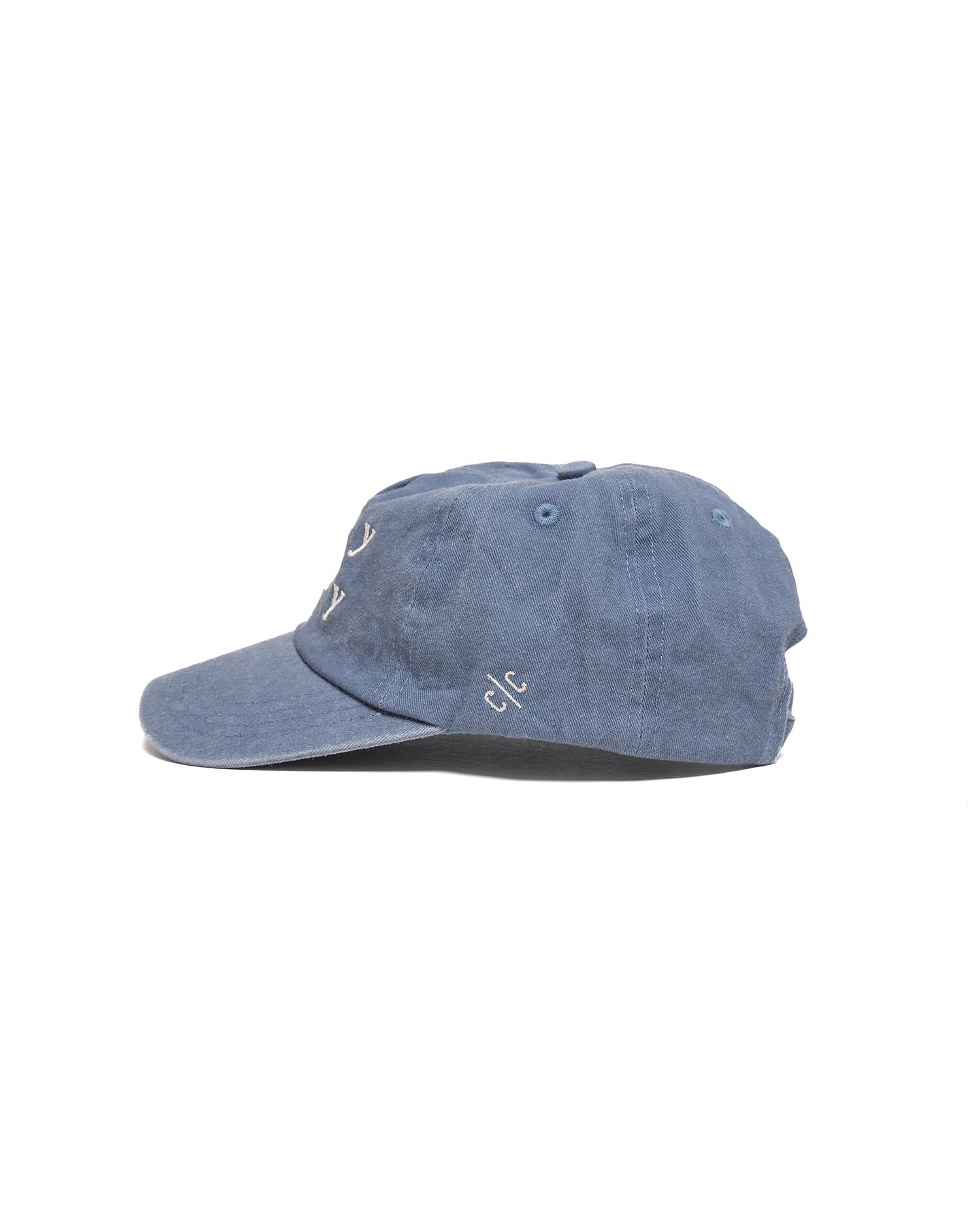 classic cap - stay cozy - washed denim