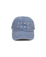 Load image into Gallery viewer, classic cap - stay cozy - washed denim