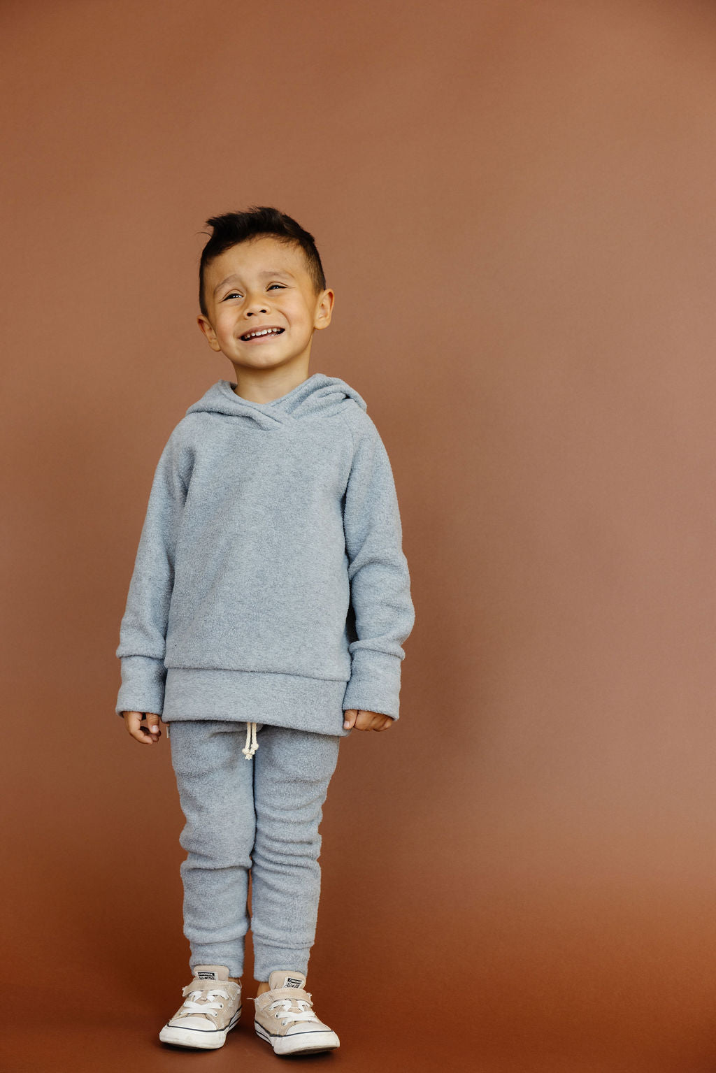 original jogger - ash - polar fleece
