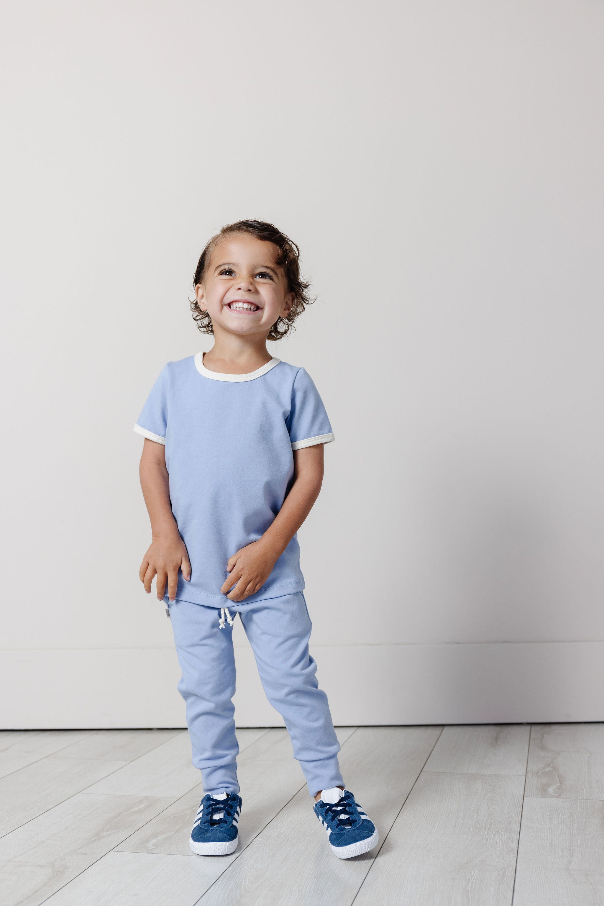 ringer tee - blue