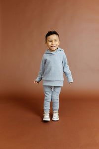original jogger - ash - polar fleece