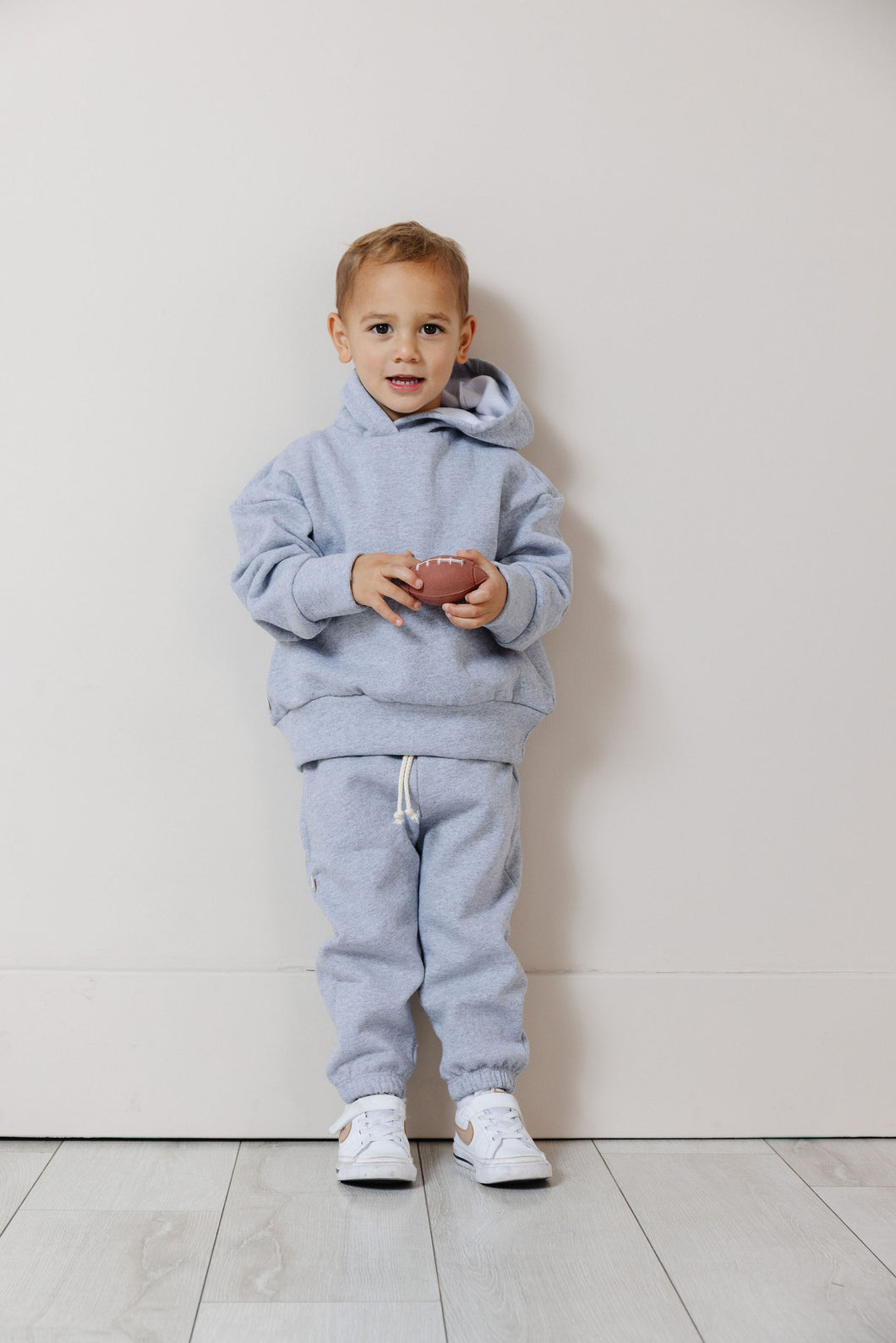 vintage sweatpant - ash - fleece terry