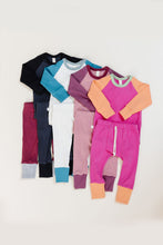 Load image into Gallery viewer, rib knit long sleeve tee - natural aruba and sage