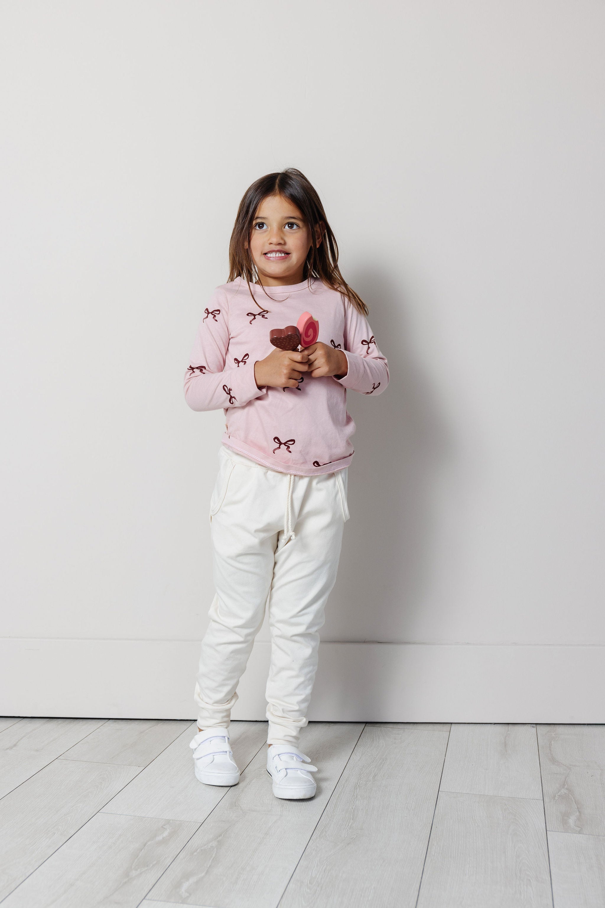 long sleeve tee - classic bows