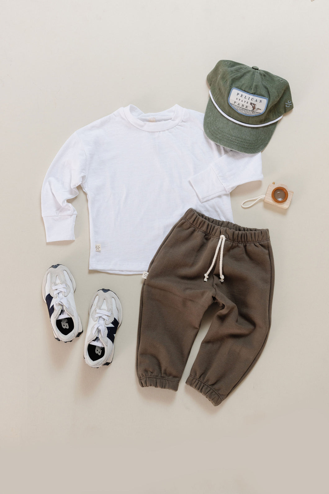 vintage sweatpant - caper - fleece terry