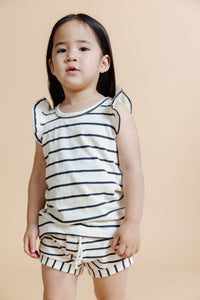 flutter tee - original stripe