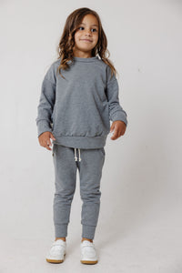 boxy sweatshirt - stonewash COMING SOON