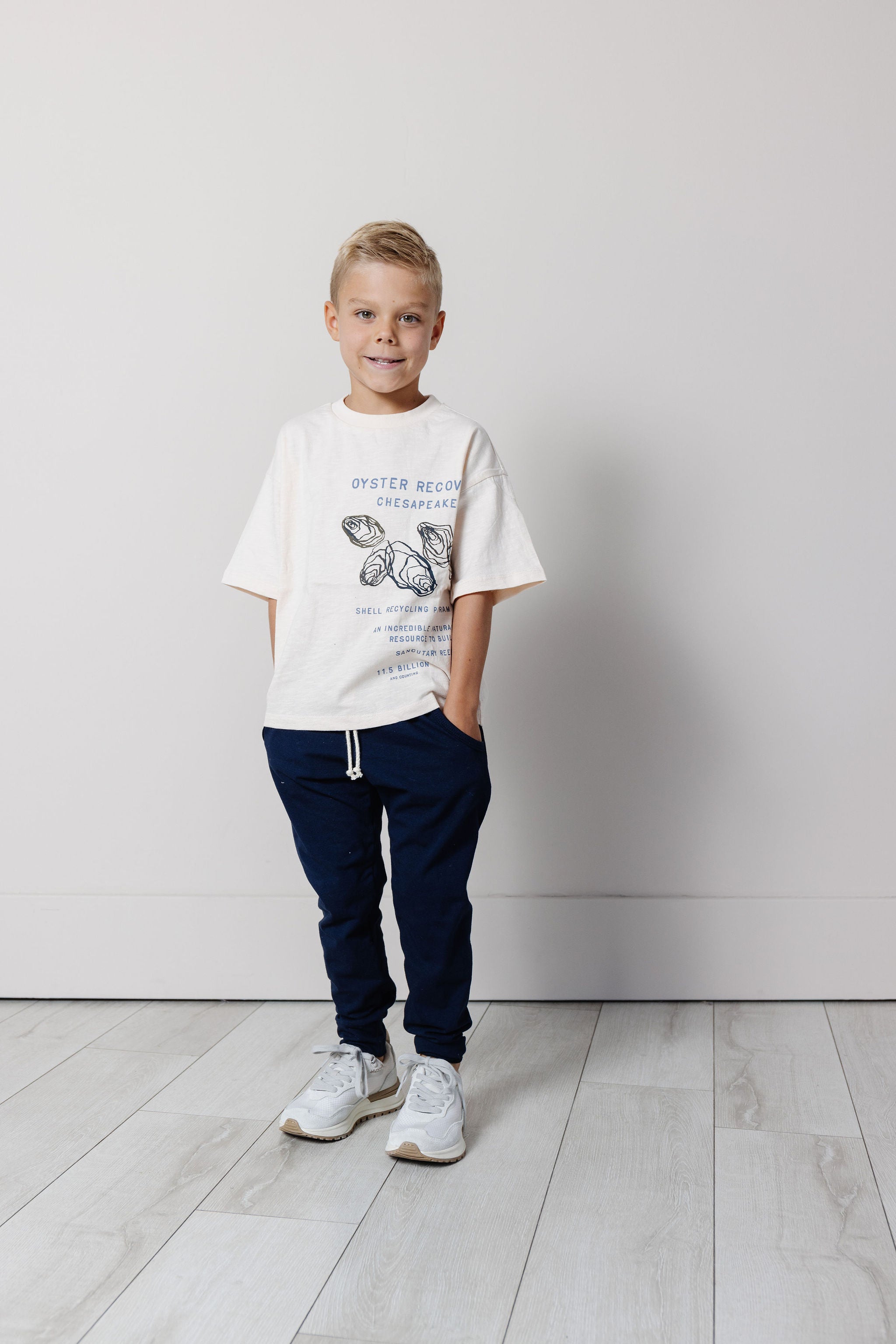 jersey jogger - navy