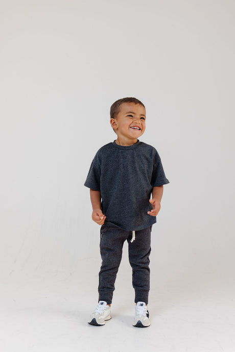 boxy tee - granite