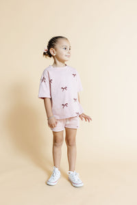 boxy tee - classic bows