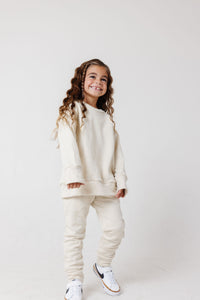 boxy sweatshirt - cream COMING SOON