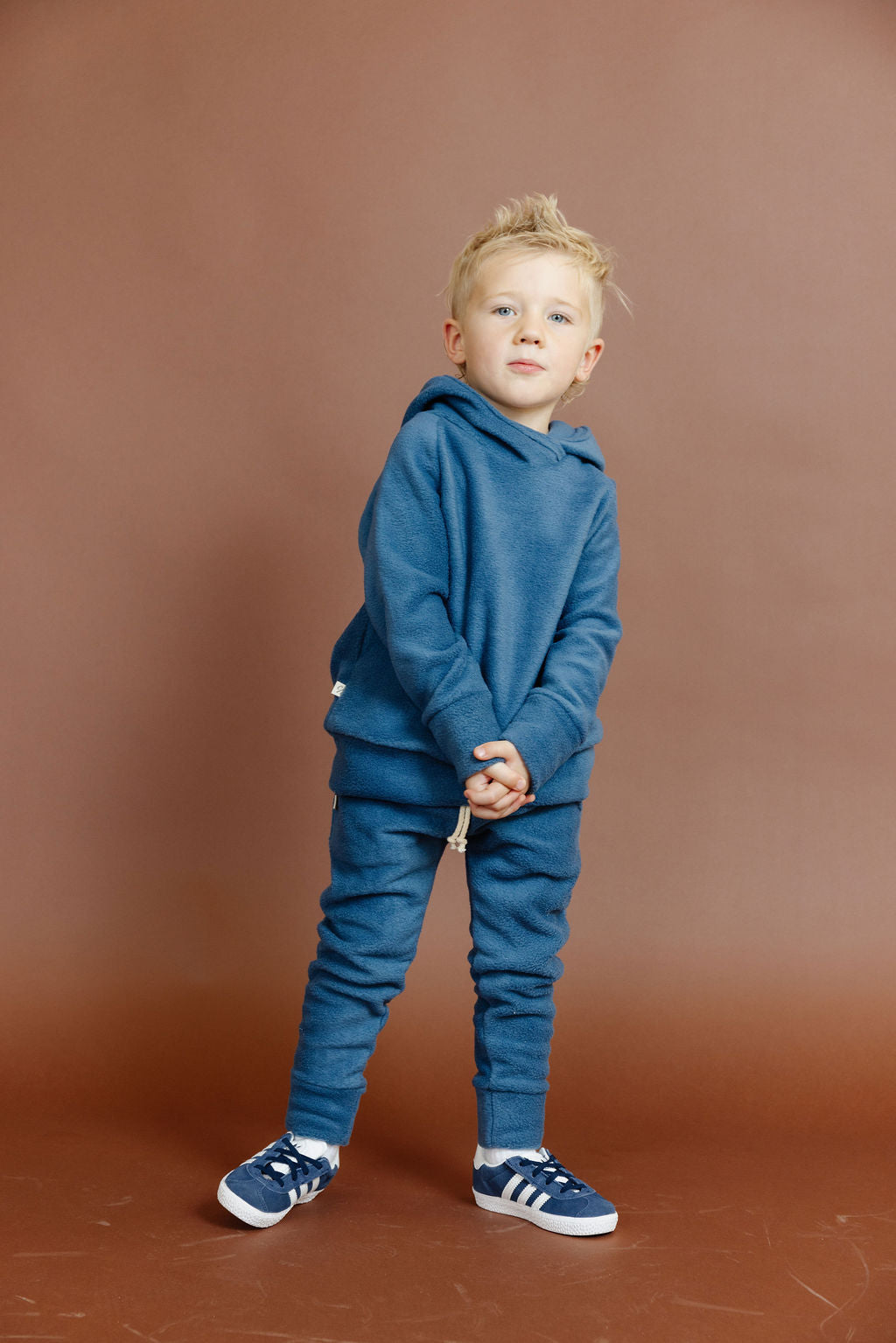 original jogger - lagoon - polar fleece