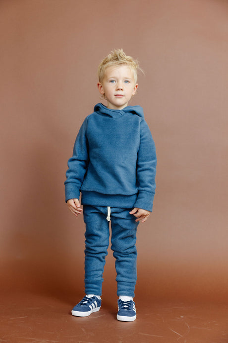 original jogger - lagoon - polar fleece