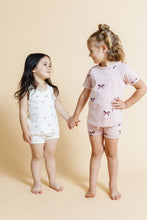 Load image into Gallery viewer, ringer tee  - classic bows