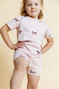ringer tee  - classic bows