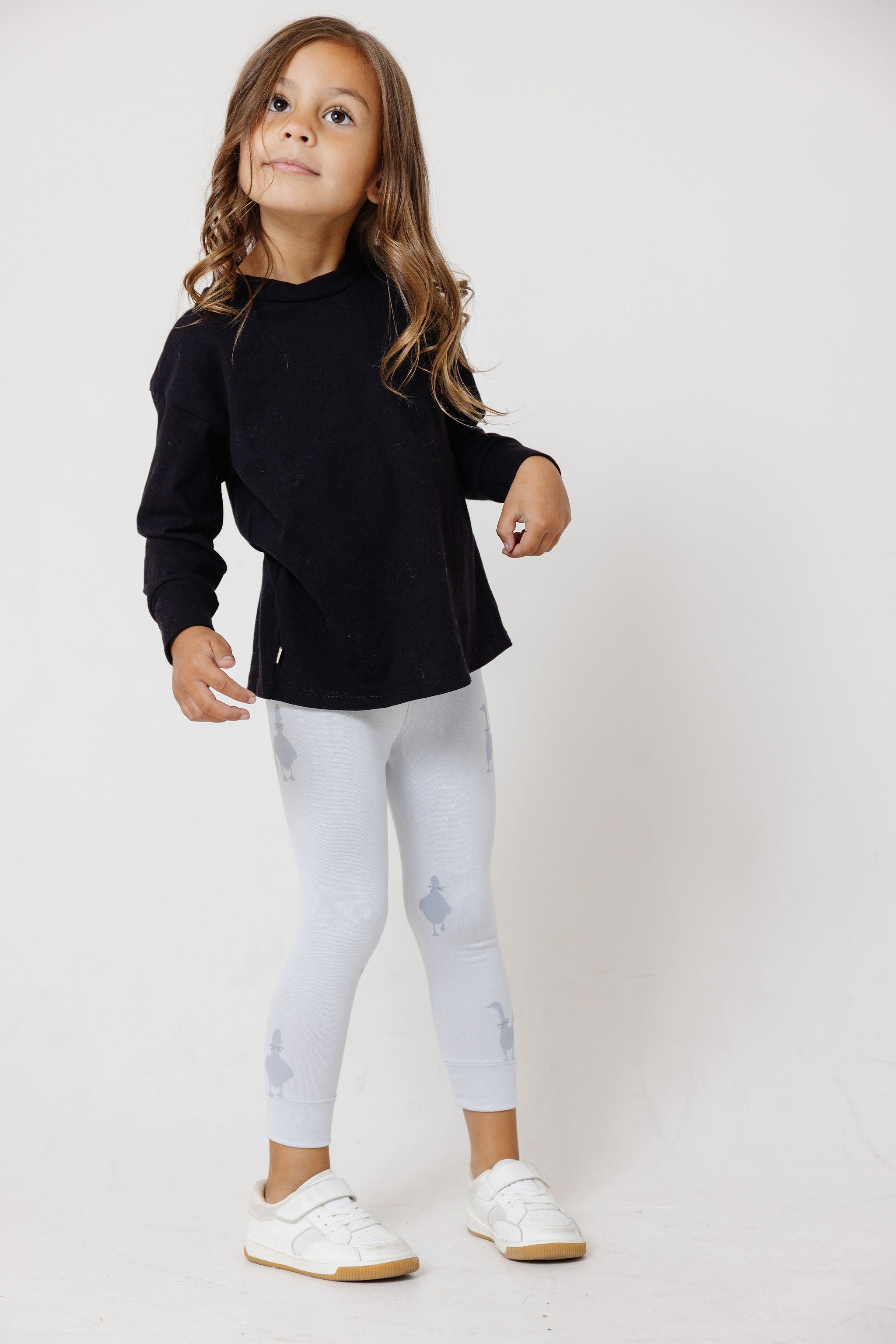 leggings - geese