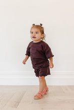 Load image into Gallery viewer, ruffle set - dark khaki
