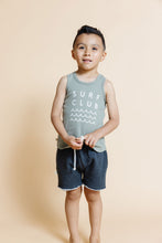 Load image into Gallery viewer, tank top - surf club on vetiver