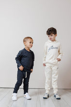 Load image into Gallery viewer, rib knit hoodie set - all american on natural