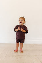 Load image into Gallery viewer, ruffle set - dark khaki