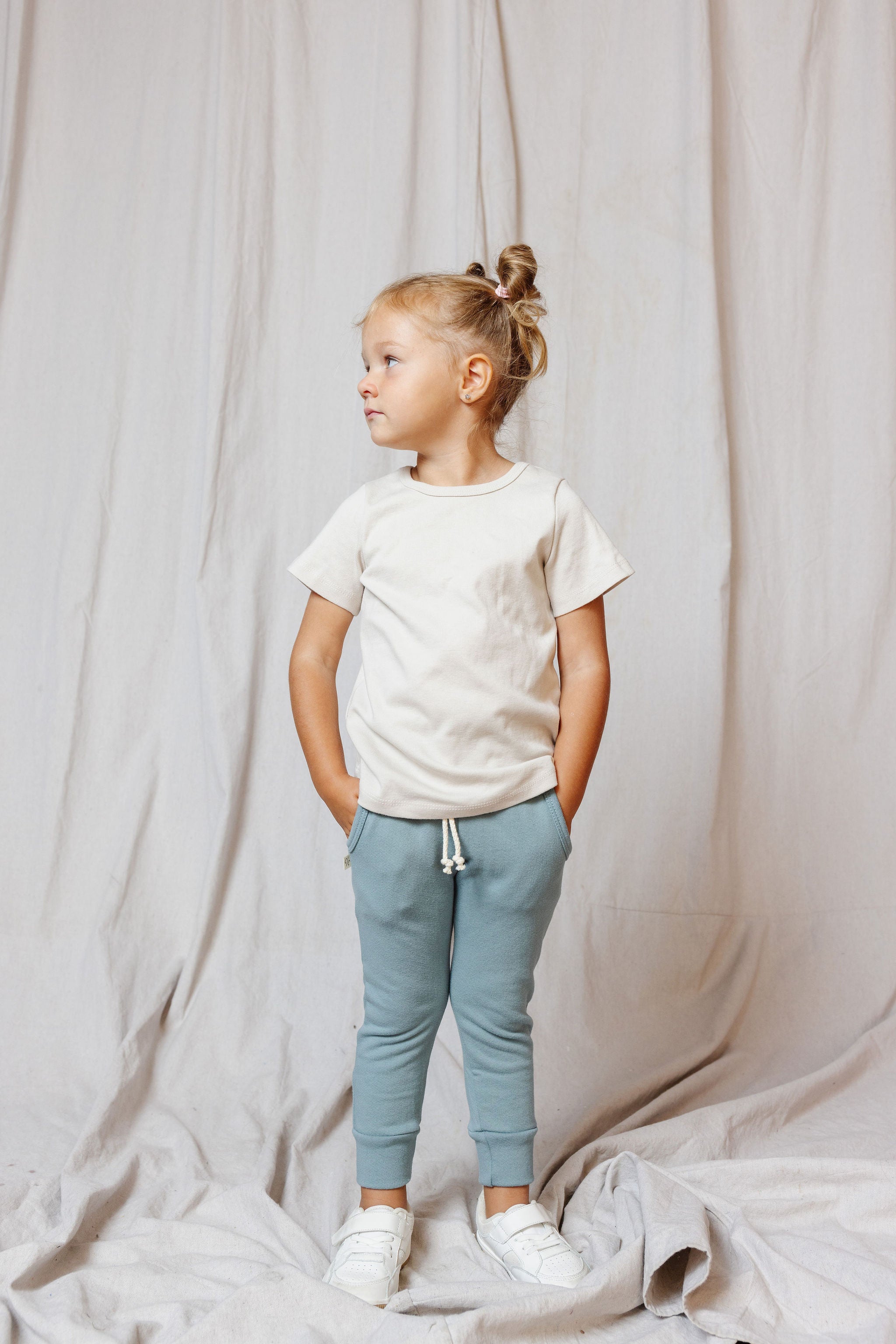 original jogger - dusty blue