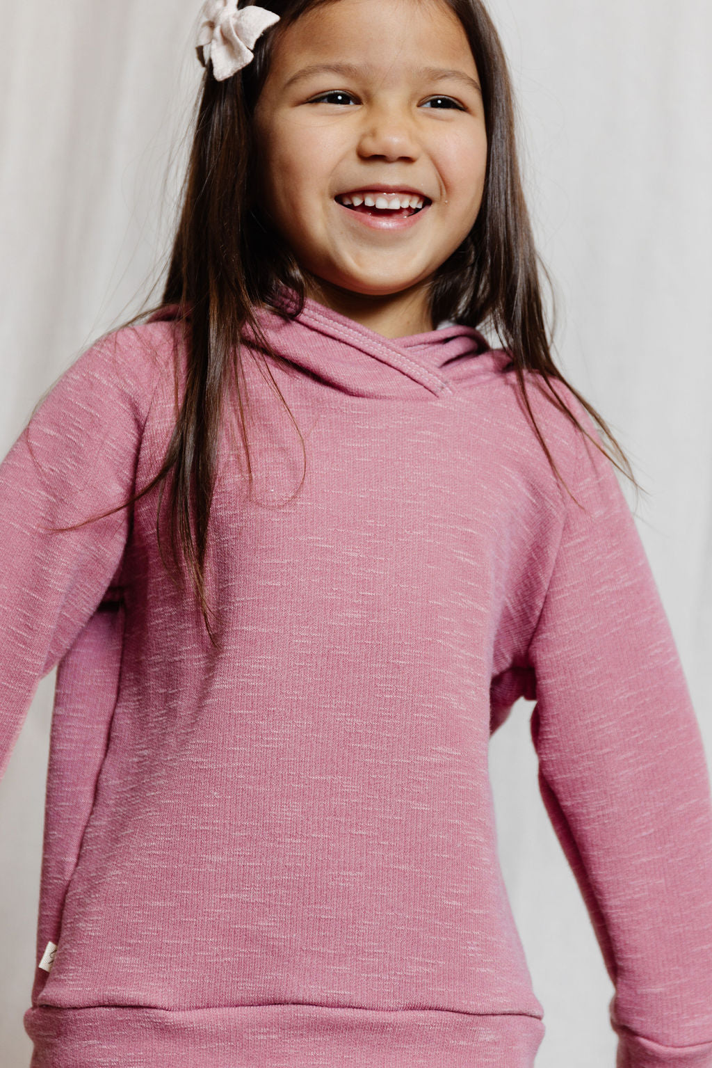 trademark raglan hoodie - petal