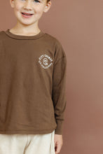 Load image into Gallery viewer, boxy long sleeve tee - city champs on chestnut