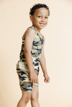 Load image into Gallery viewer, rib knit tank top -  camouflage