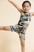 Load image into Gallery viewer, rib knit tank top -  camouflage