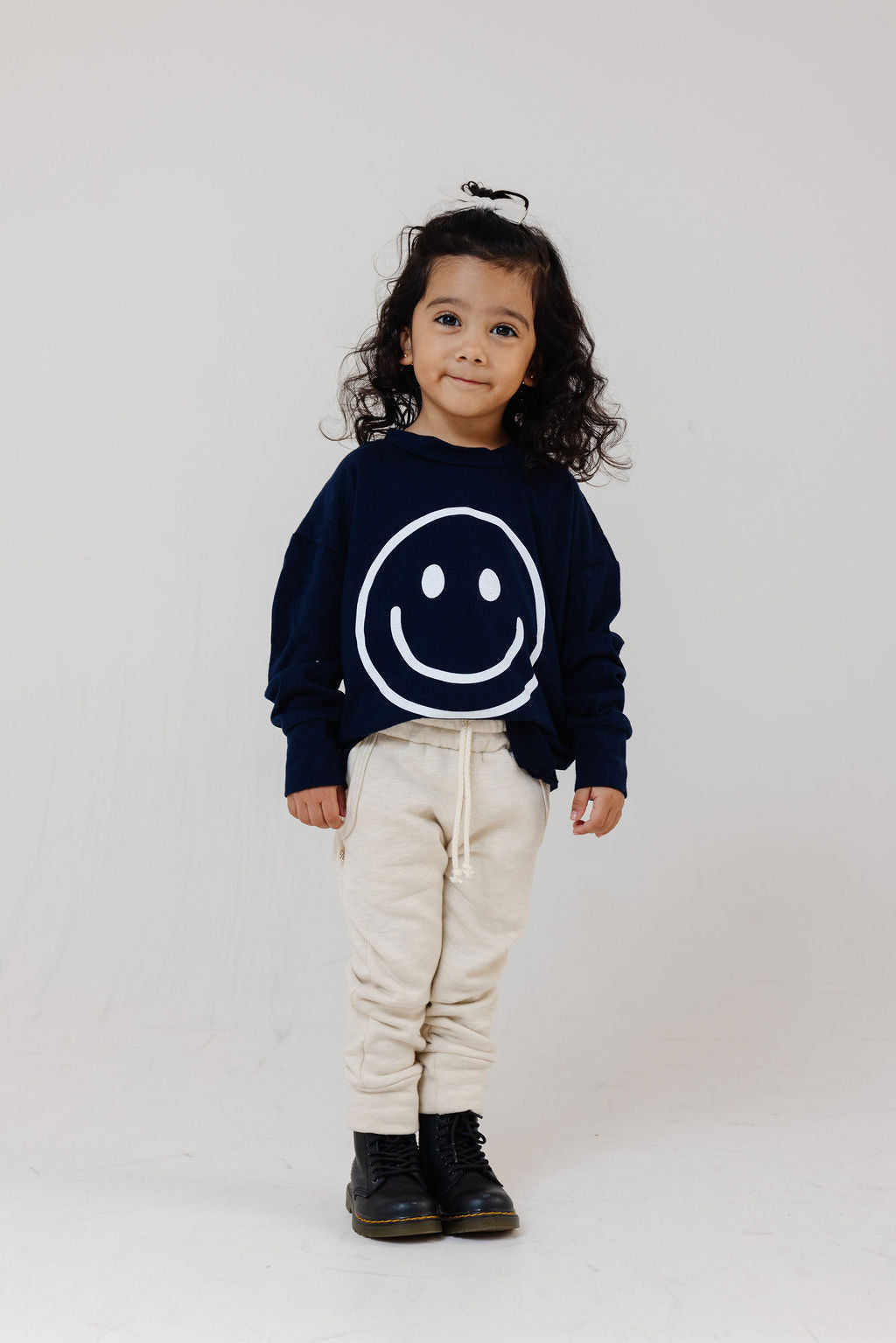 original jogger - cream - fleece terry