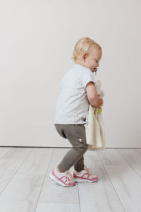 gusset pants - caper