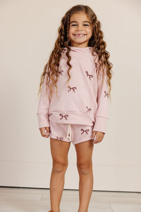 track shorts - classic bows
