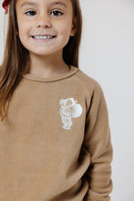 Load image into Gallery viewer, pullover crew - St Nick on khaki