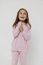 Load image into Gallery viewer, rib knit hoodie set - frosting