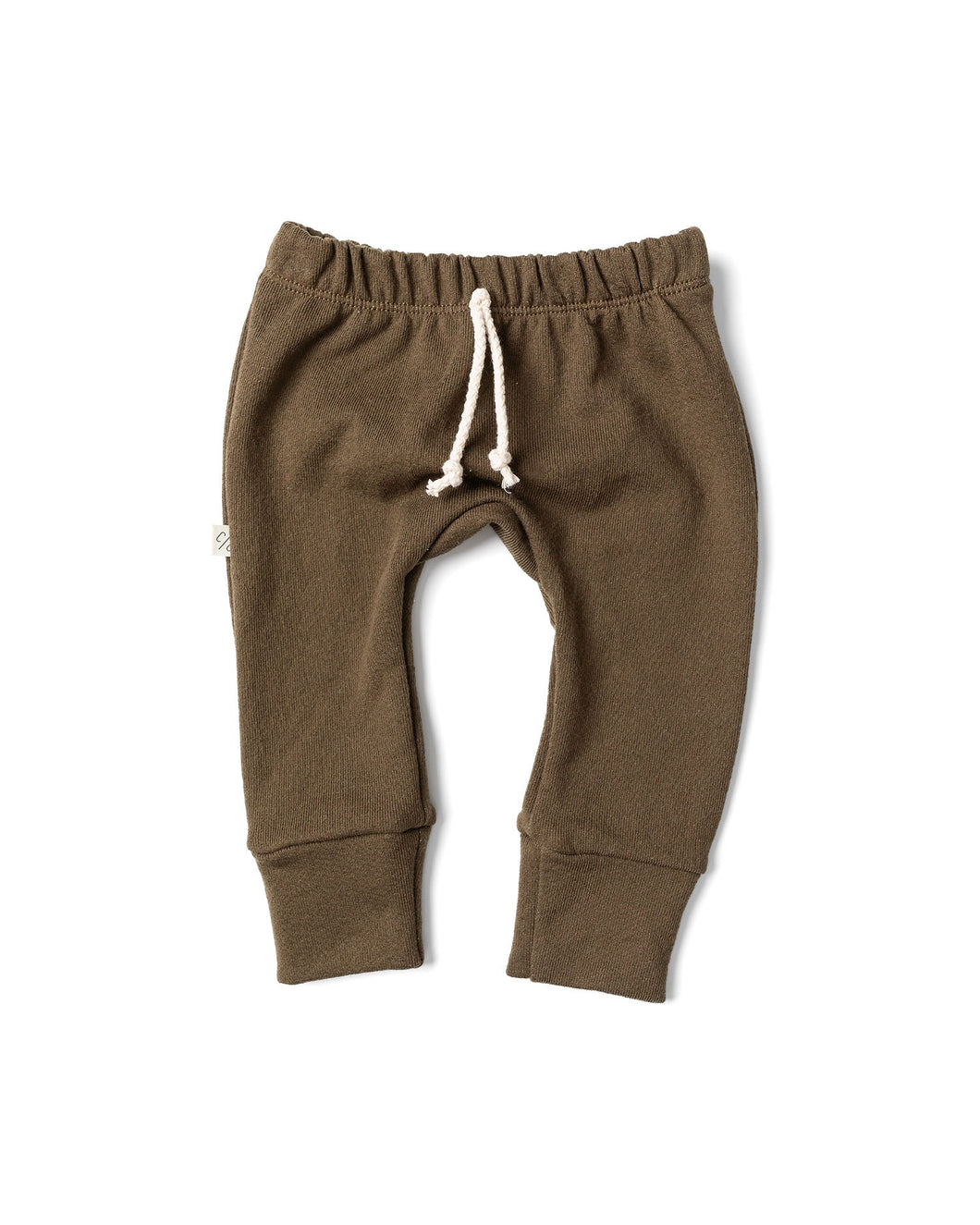 gusset pants - dark fatigue