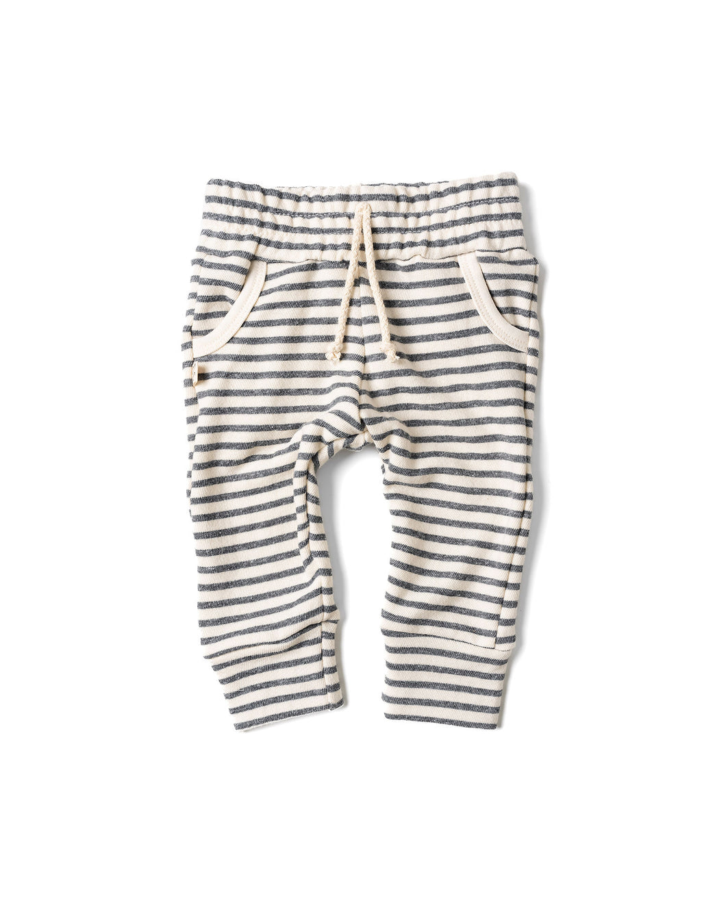 original jogger - narrow gray stripe