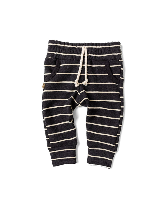 original jogger - raven beige stripe