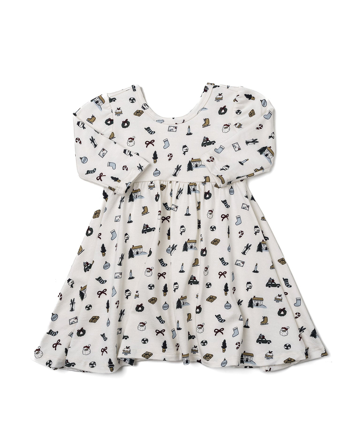 3/4 Sleeve Swing Dress Co